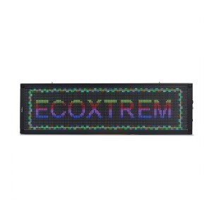 Affiche led programmable 168x40