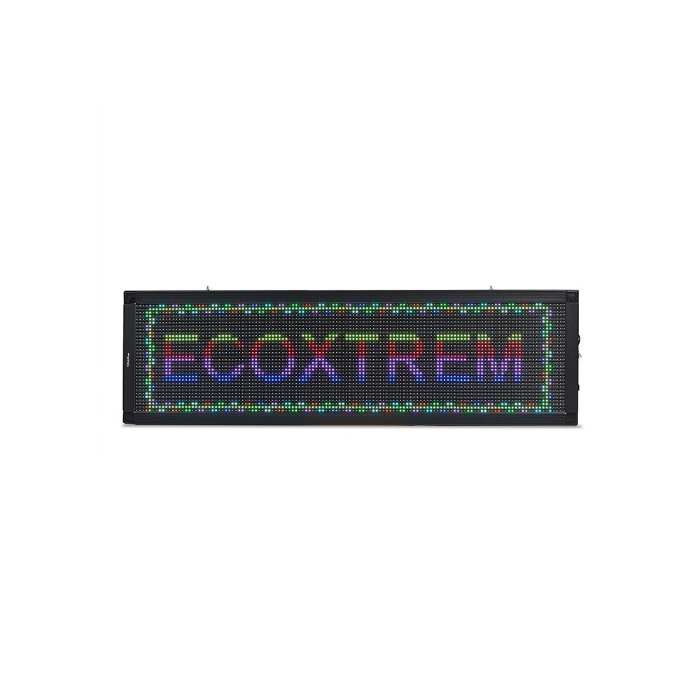 Affiche led programmable 168x40